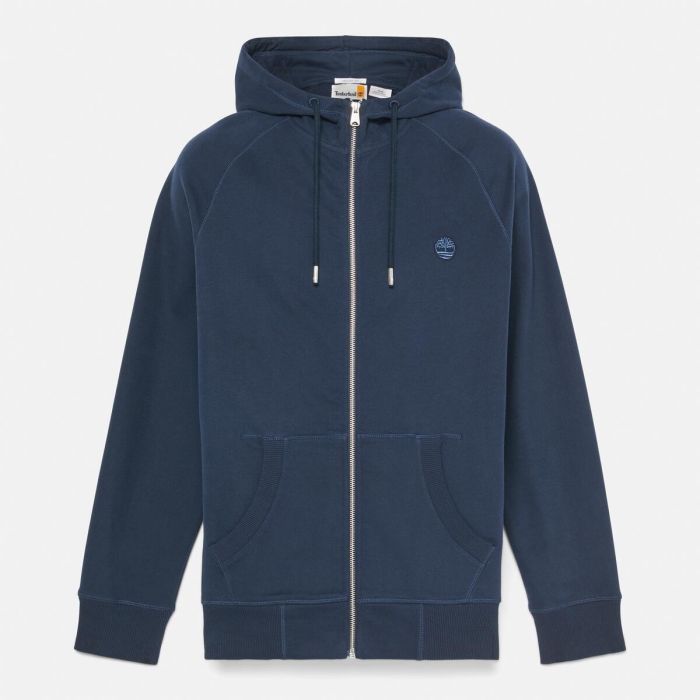 MUŠKA FULL ZIP MAJICA S KAPULJAČOM EXETER RIVER BASIC LOOPBACK