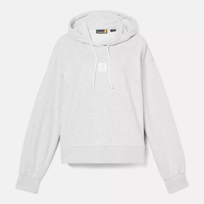 ŽENSKA MAJICA S KAPULJAČOM STACK LOGO LOOP BACK