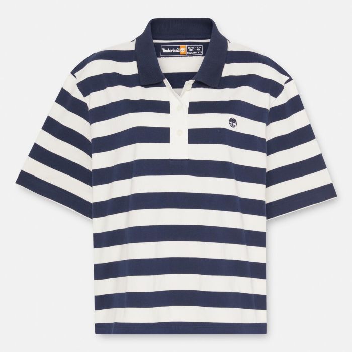 ŽENSKA MAJICA KRATKIH RUKAVA STRIPED POLO