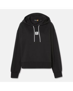 ŽENSKA MAJICA S KAPULJAČOM STACK LOGO LOOP BACK