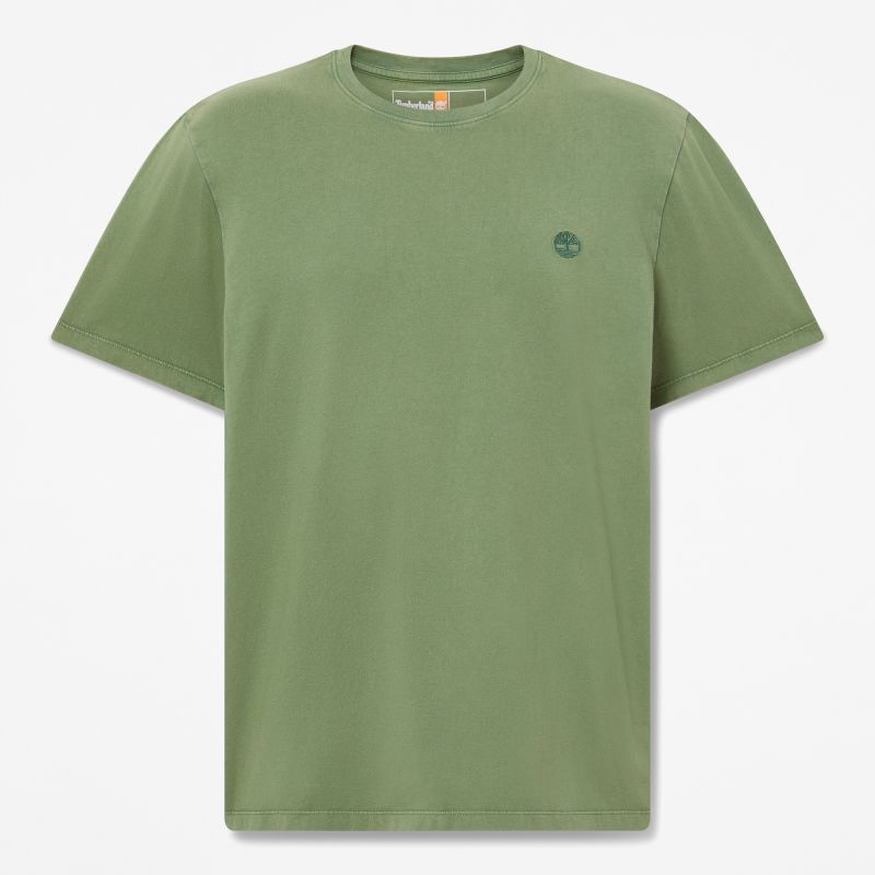 MUŠKA MAJICA KRATKIH RUKAVA OYSTER RIVER LOGO GARMENT DYED REGULAR