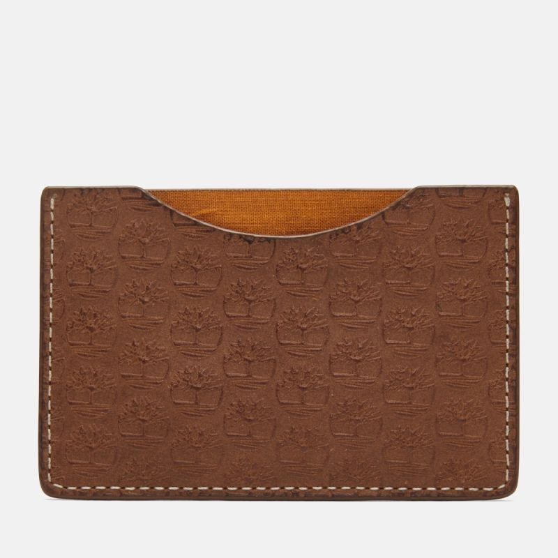 Timberland BIRCH HILL CARD HOLDER WITH EMBOSSED TREE LOGO novčanik