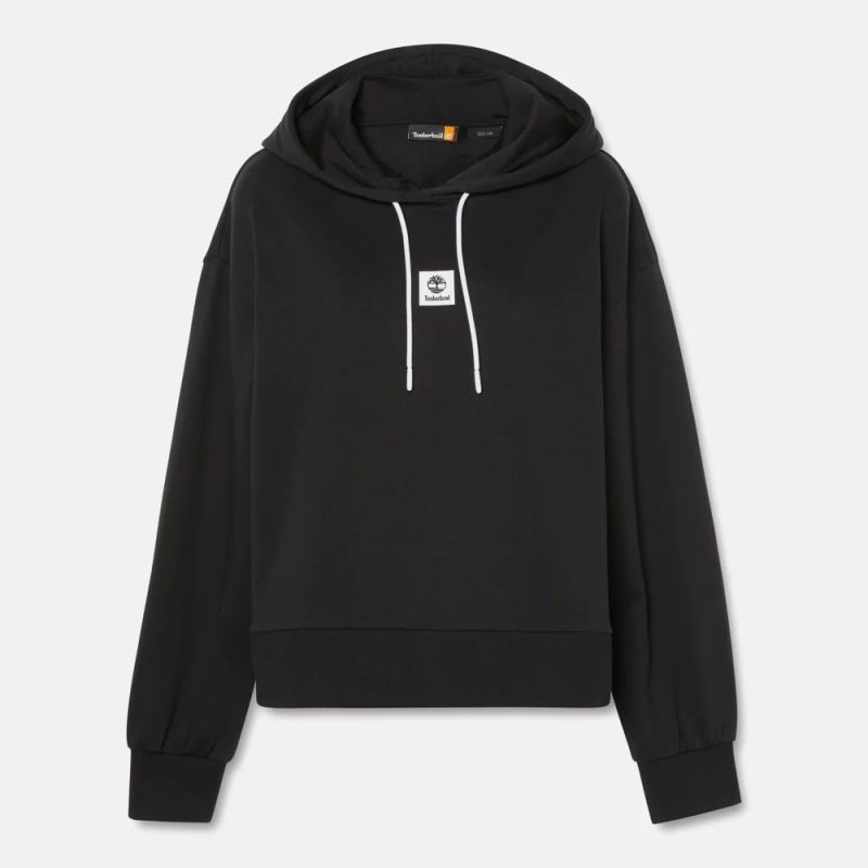 ŽENSKA MAJICA S KAPULJAČOM STACK LOGO LOOP BACK