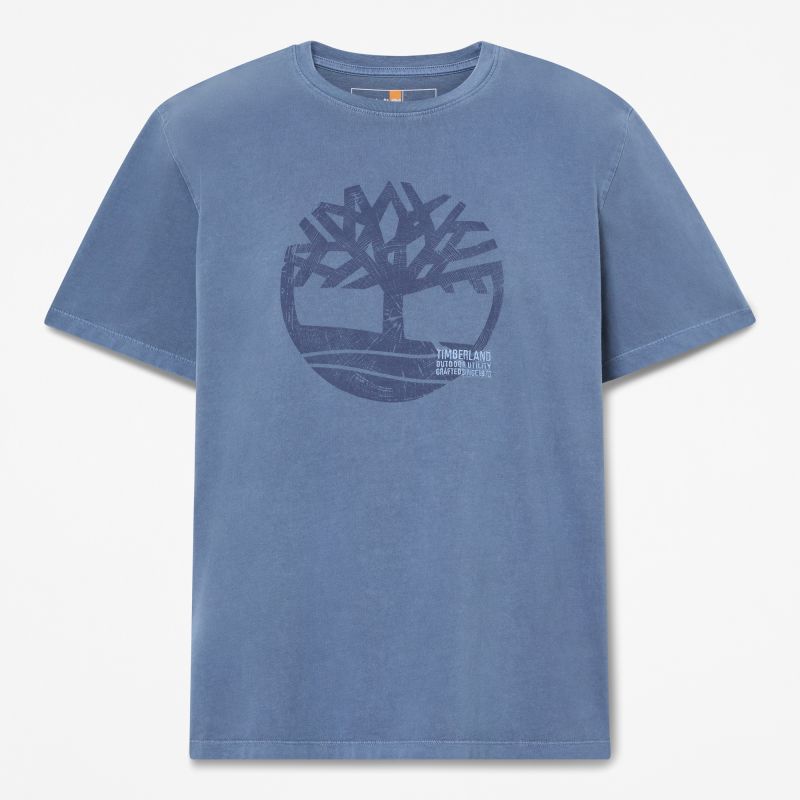 MUŠKA MAJICA KRATKIH RUKAVA GARMENT DYE LOGO GRAPHIC