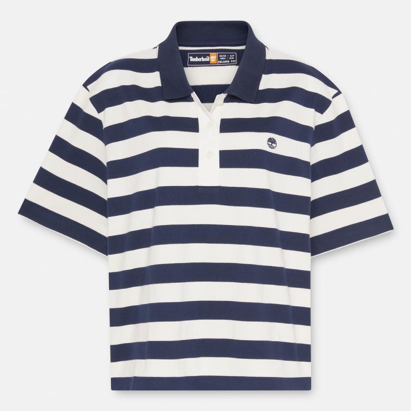 ŽENSKA MAJICA KRATKIH RUKAVA STRIPED POLO
