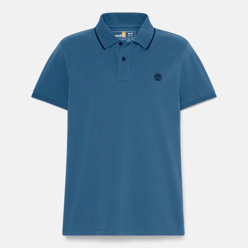 MUŠKA POLO MAJICA MILLERS RIVER PRINTED NECK