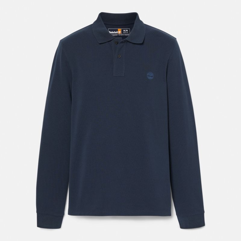 MUŠKA POLO MAJICA OYSTER RIVER CHEST LOGO SLIM