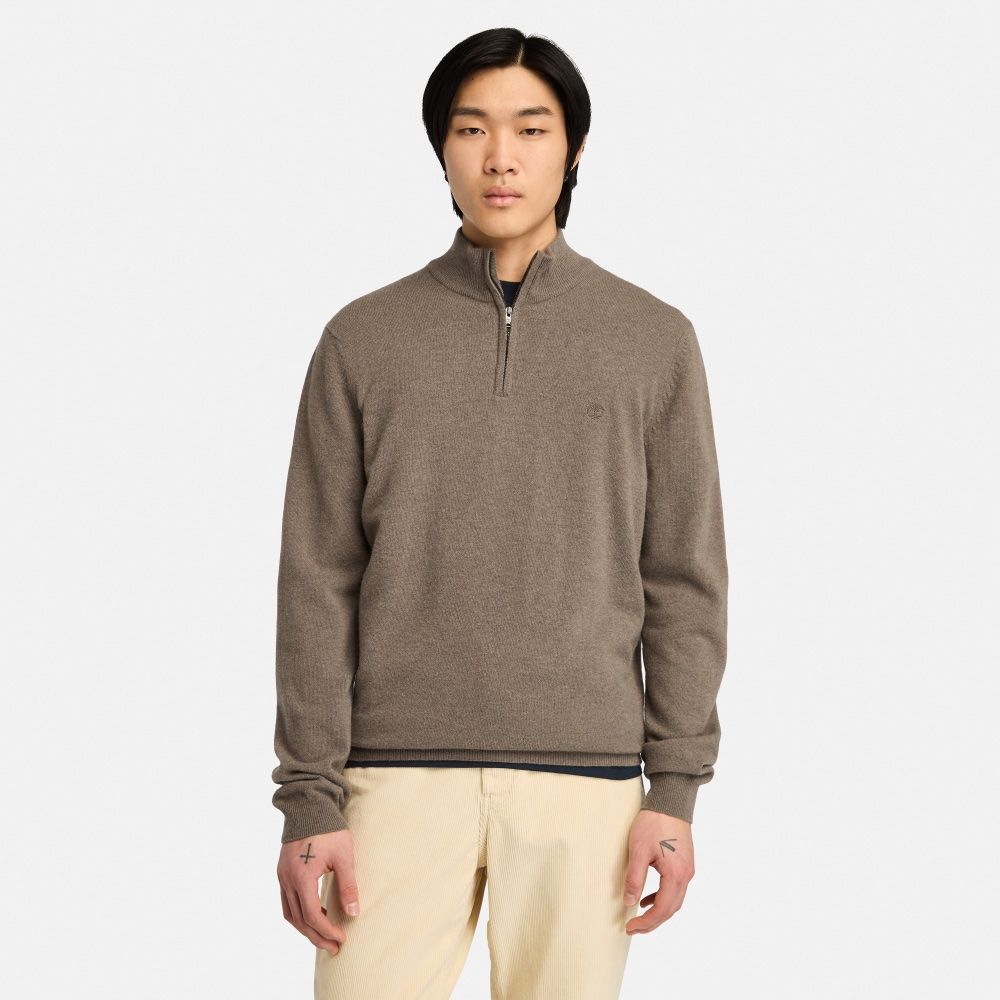 MUŠKA MERINO 1/4 ZIP VESTA COHAS BROOK