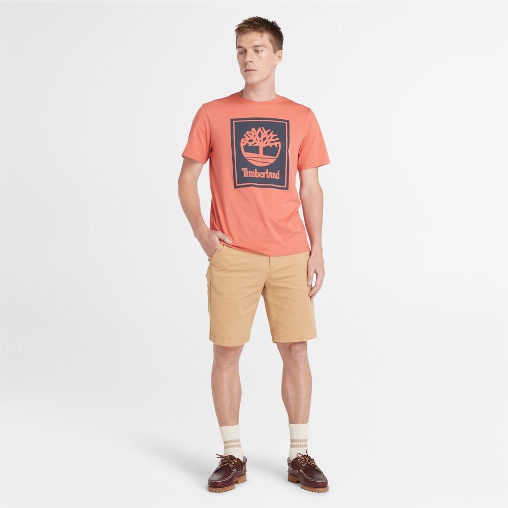 MUŠKE KRATKE HLAČE - SQUAM LAKE STRETCH TWILL STRAIGHT CHINO