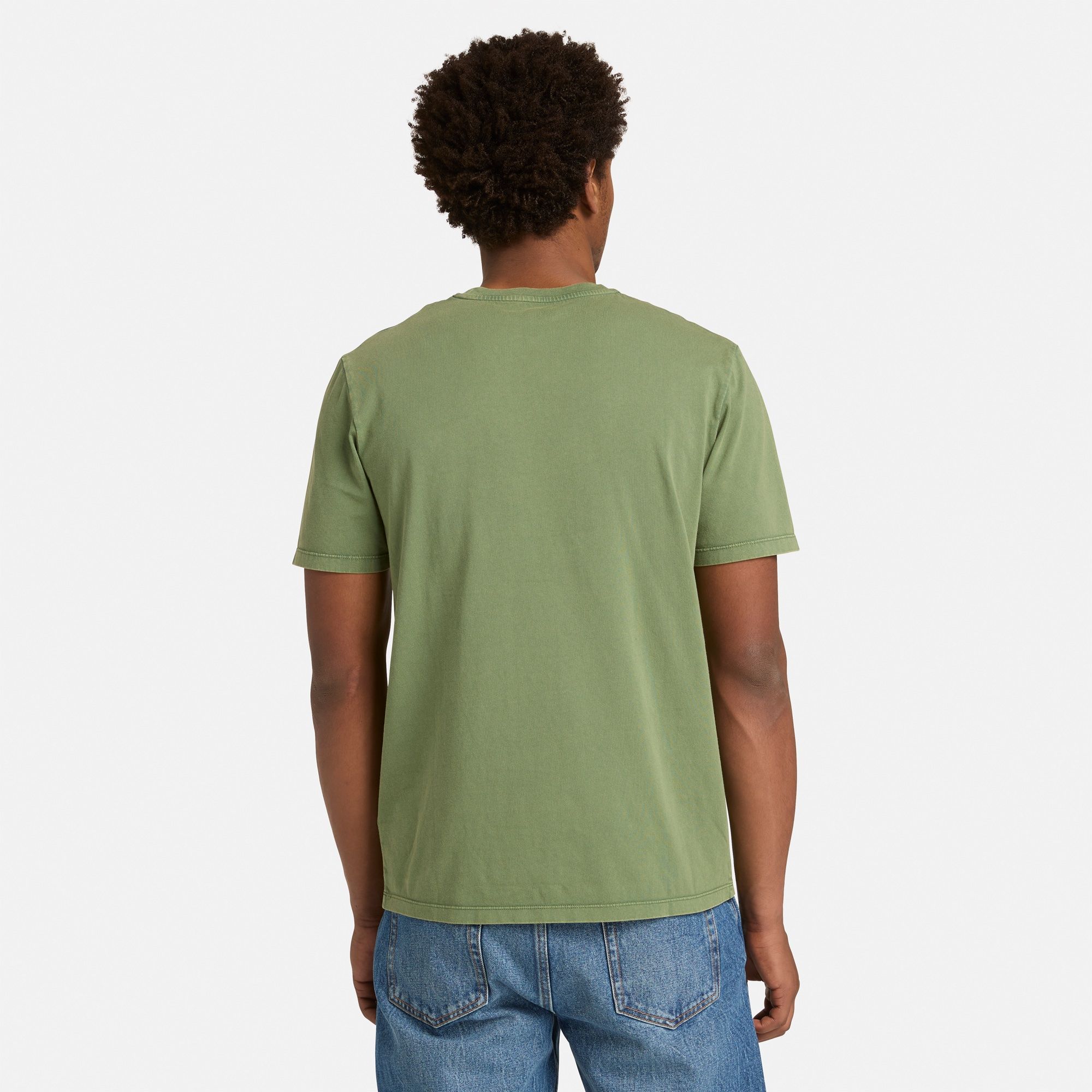 MUŠKA MAJICA KRATKIH RUKAVA OYSTER RIVER LOGO GARMENT DYED REGULAR