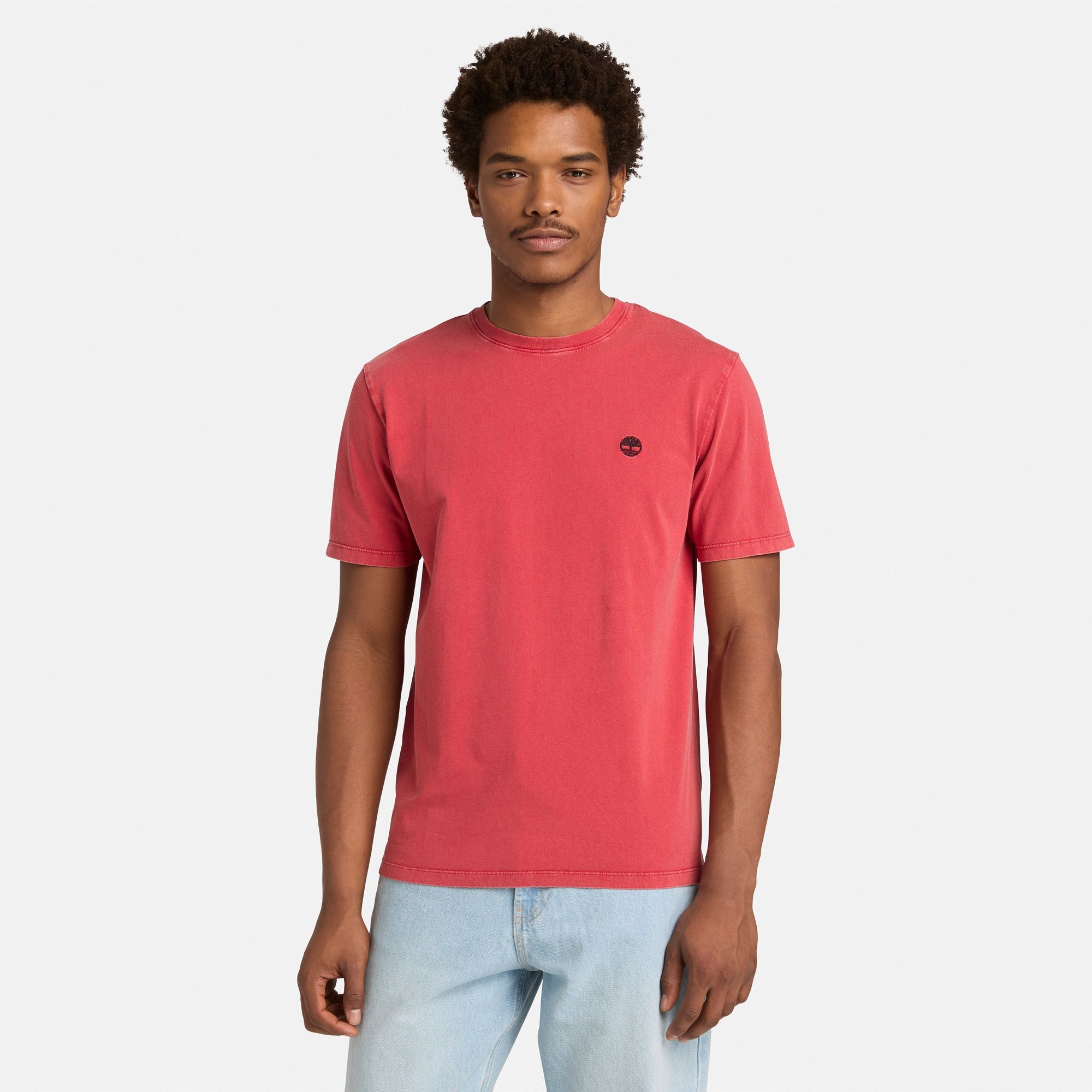 MUŠKA MAJICA KRATKIH RUKAVA OYSTER RIVER LOGO GARMENT DYED REGULAR