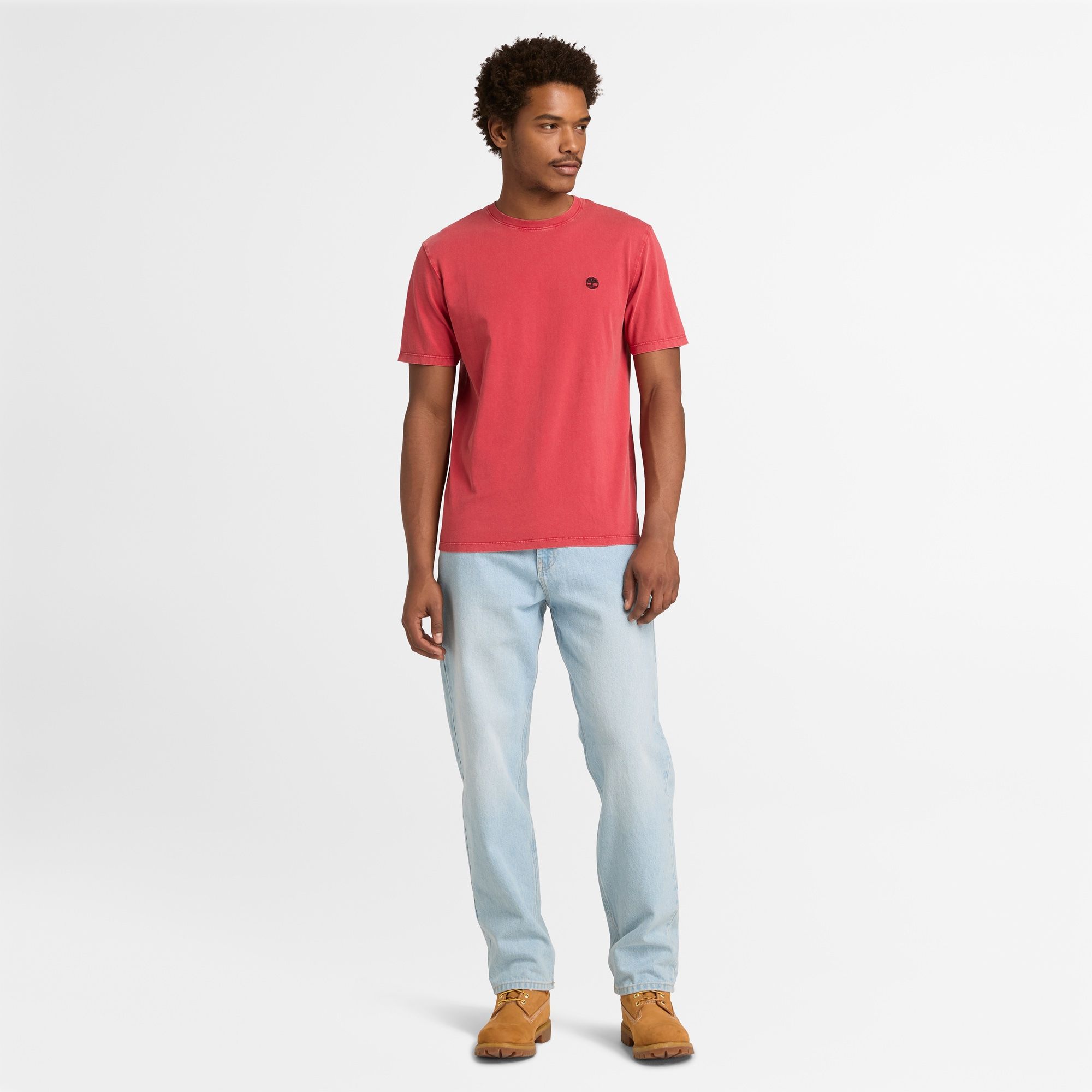 MUŠKA MAJICA KRATKIH RUKAVA OYSTER RIVER LOGO GARMENT DYED REGULAR