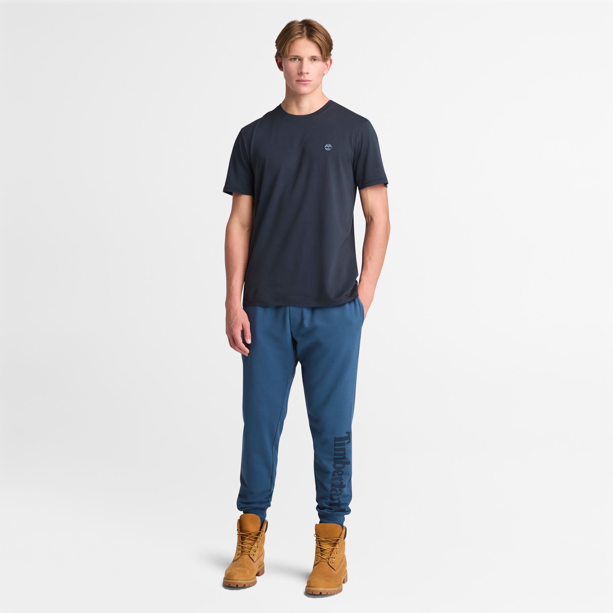 MUŠKA MAJICA KRATKIH RUKAVA TFO OYSTER RIVER LOGO GARMENT DYED