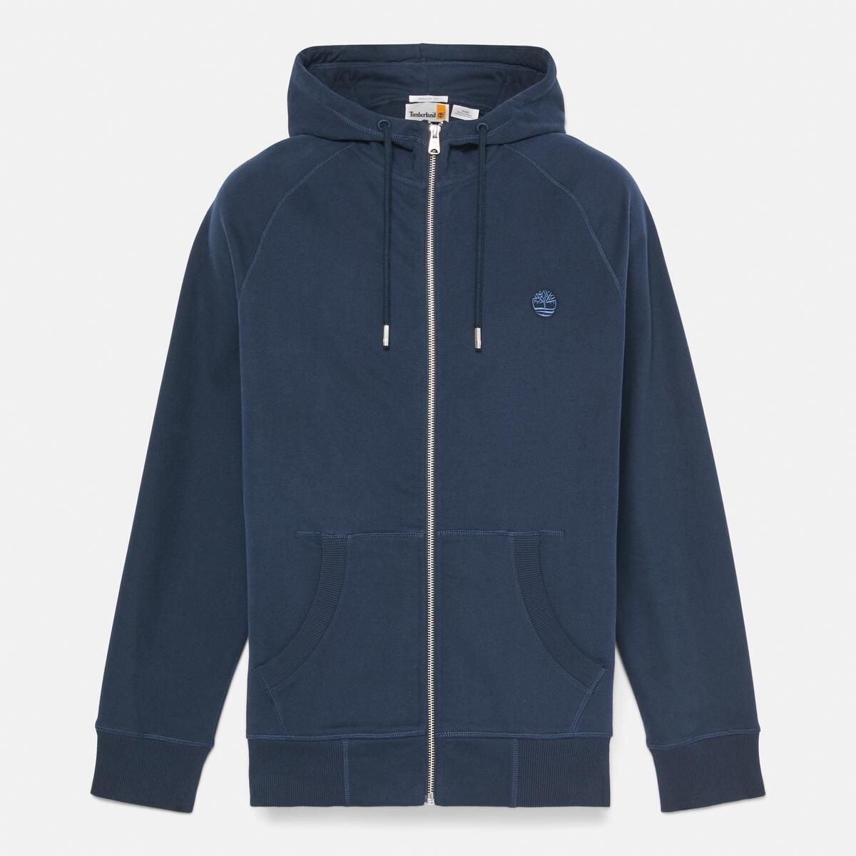MUŠKA FULL ZIP MAJICA S KAPULJAČOM EXETER RIVER BASIC LOOPBACK