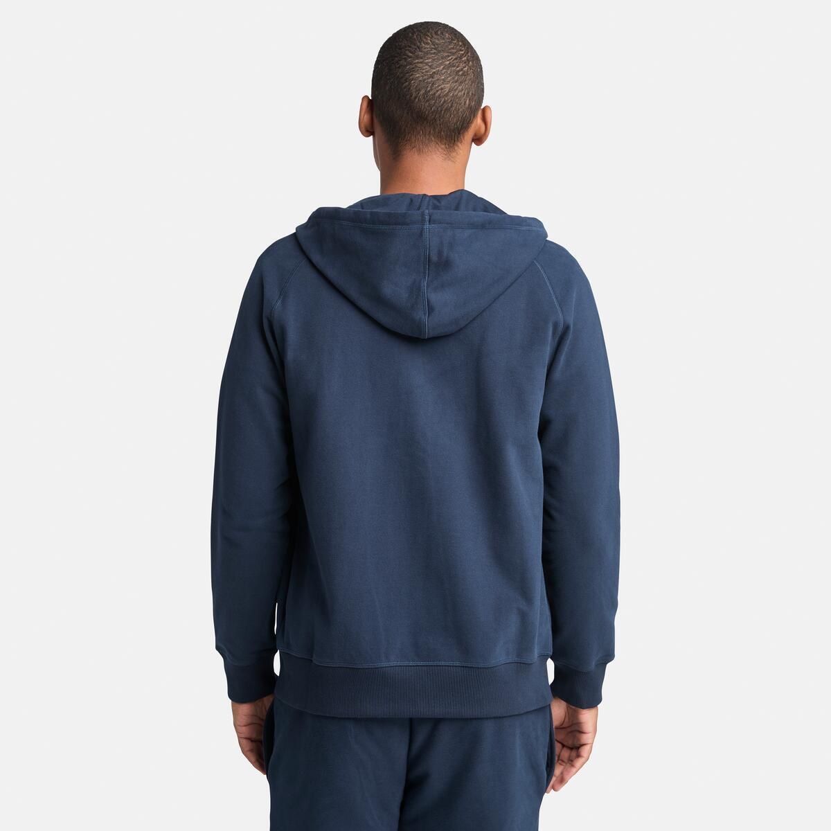 MUŠKA FULL ZIP MAJICA S KAPULJAČOM EXETER RIVER BASIC LOOPBACK