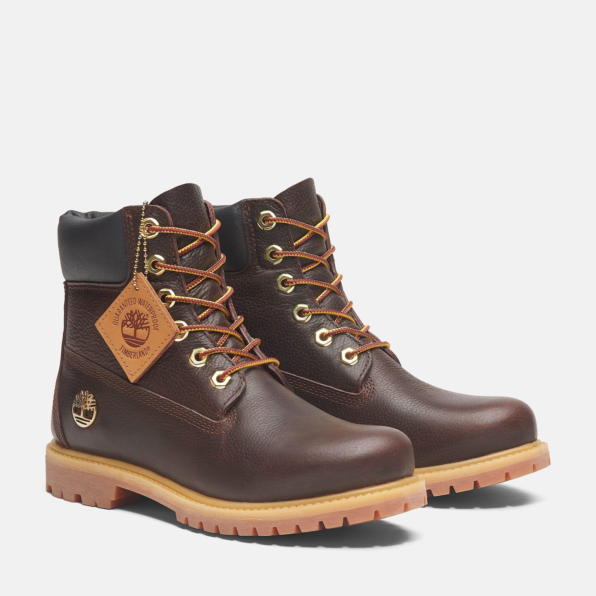 TIMBERLAND PREMIUM ESPRESSO 6-INCH LACE-UP WATERPROOF BOOT