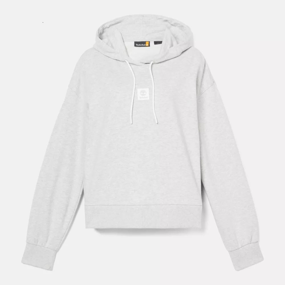 ŽENSKA MAJICA S KAPULJAČOM STACK LOGO LOOP BACK