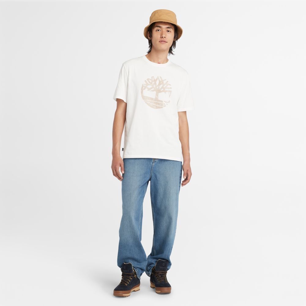 MUŠKA MAJICA SS MERRYMACK RIVER GARMENT DYE LOGO GRAPHIC