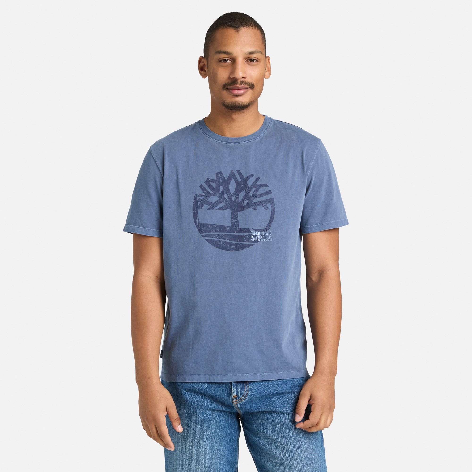 MUŠKA MAJICA KRATKIH RUKAVA GARMENT DYE LOGO GRAPHIC
