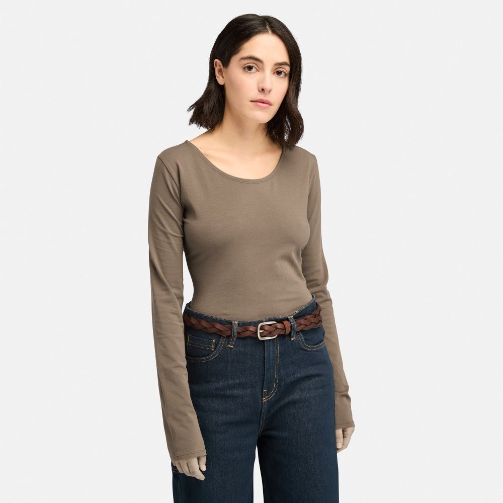 ŽENSKA MAJICA DUGIH RUKAVA SLIM FIT