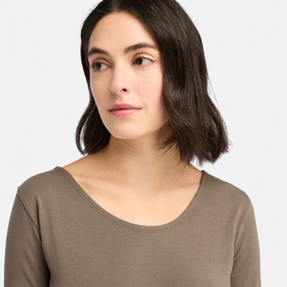ŽENSKA MAJICA DUGIH RUKAVA SLIM FIT