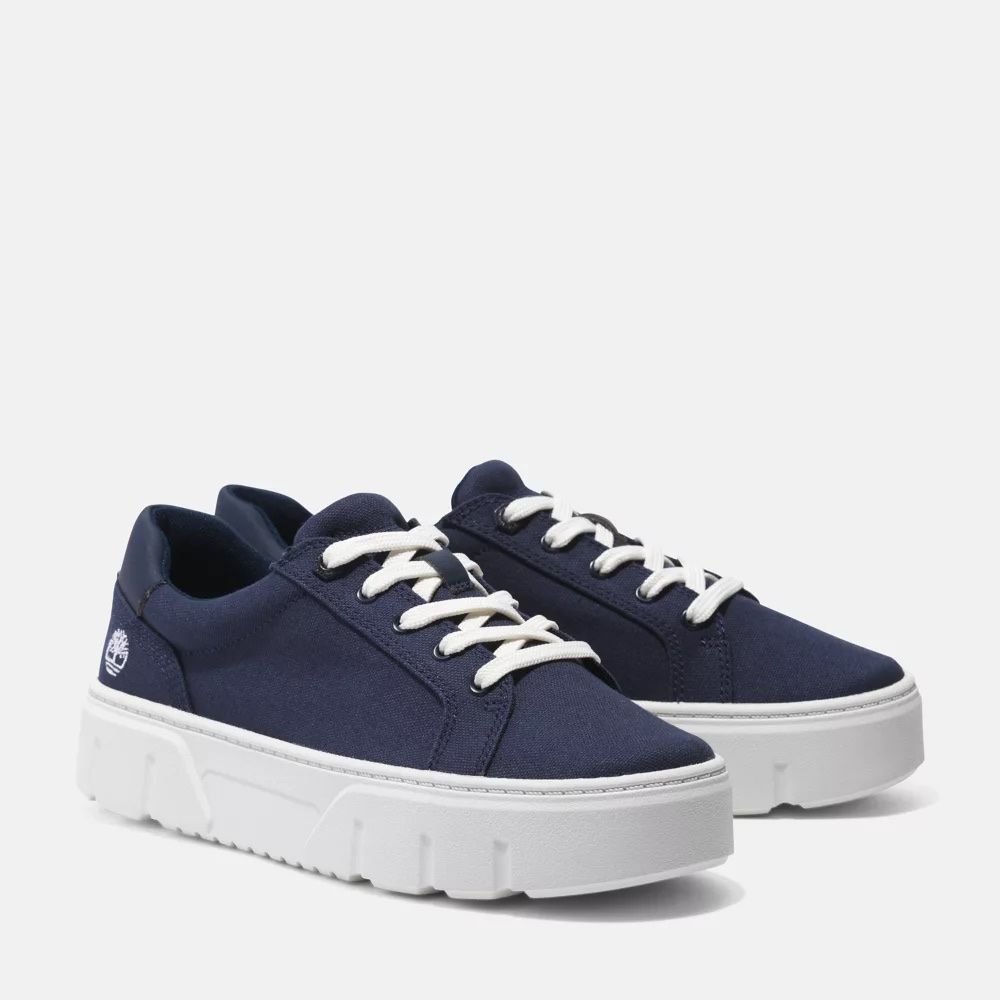 ŽENSKE PLATNENE TENISICE LAUREL COURT LOW LACE UP