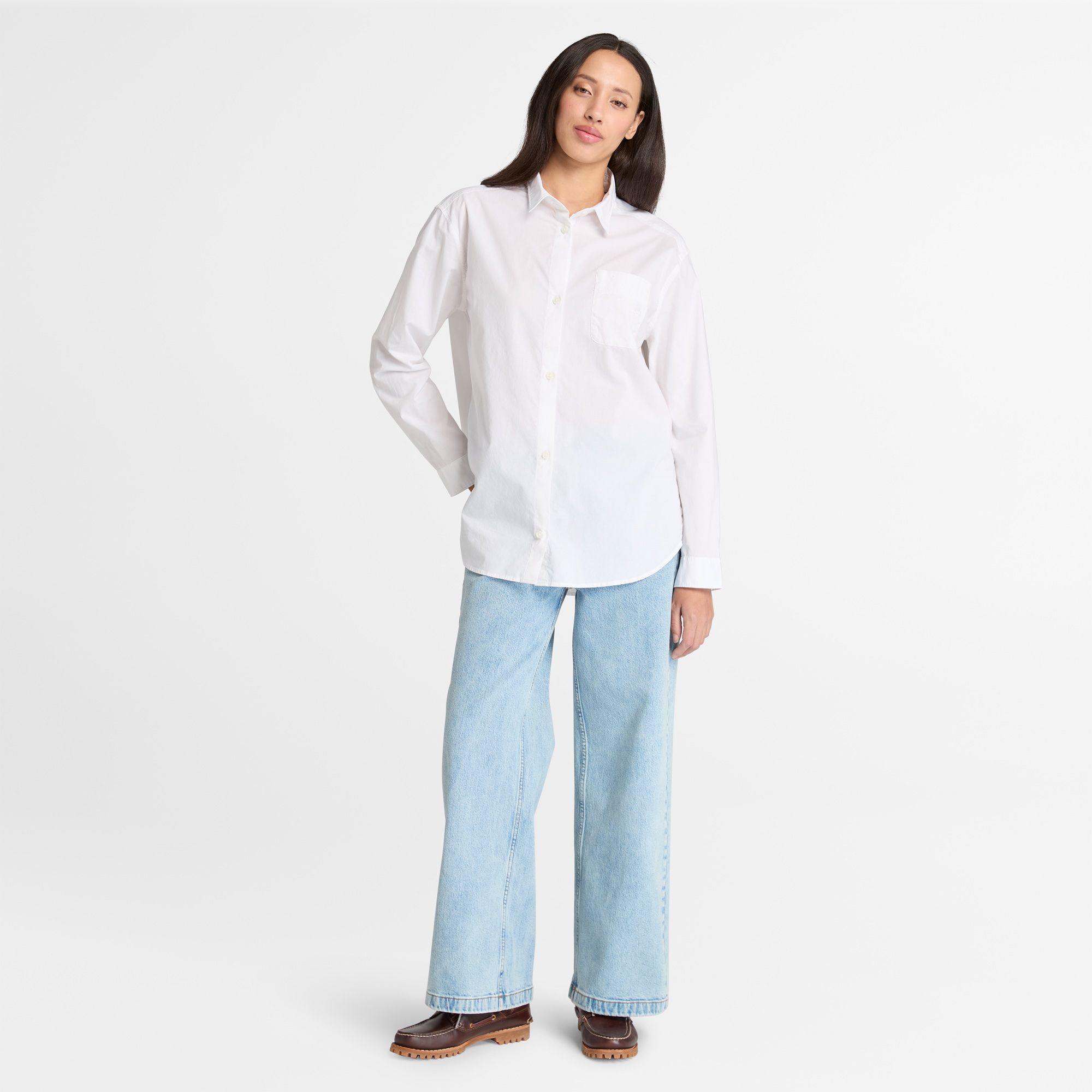 ŽENSKA KOŠULJA DUGIH RUKAVA POPELINE SHIRT