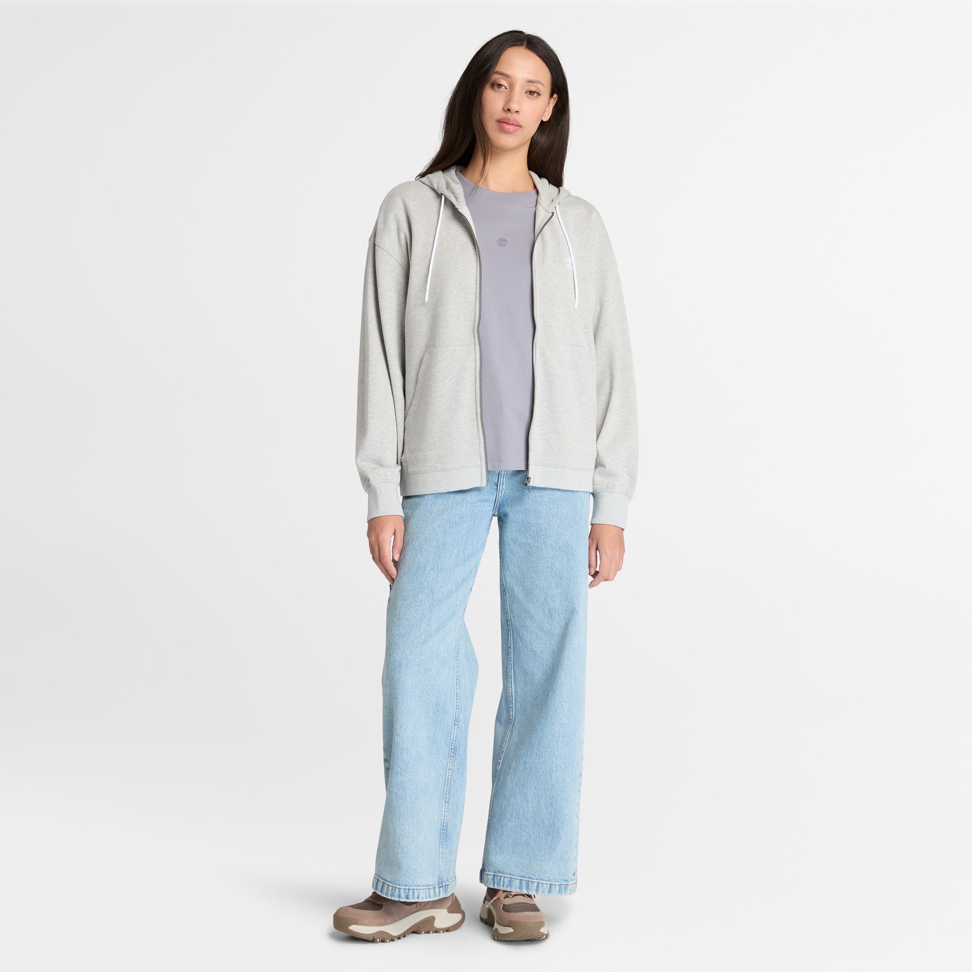 ŽENSKA FULL ZIP MAJICA S KAPULJAČOM EXETER RIVER LOOPBACK