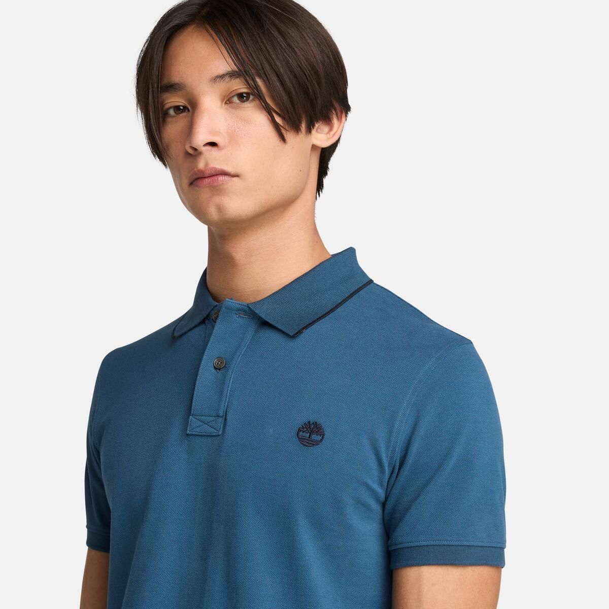 MUŠKA POLO MAJICA MILLERS RIVER PRINTED NECK