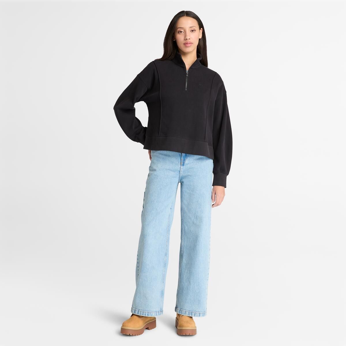 ŽENSKA MAJICA LUSH 1/4 ZIP